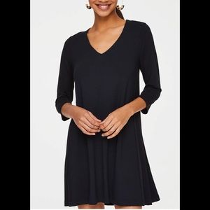 {LOFT} Black Swing Dress. Size Medium.